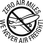 zero air miles logo